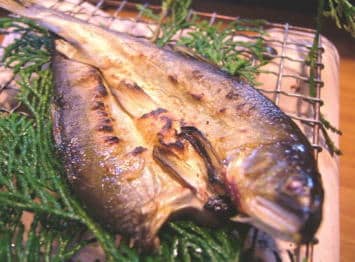 鮎一夜干し