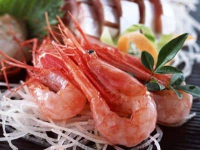 アマエビの刺身