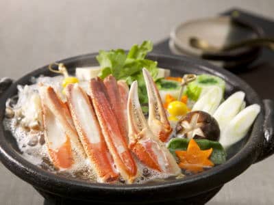 松葉ガニの鍋物1
