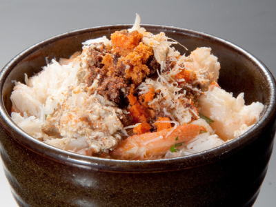 セコガニの丼